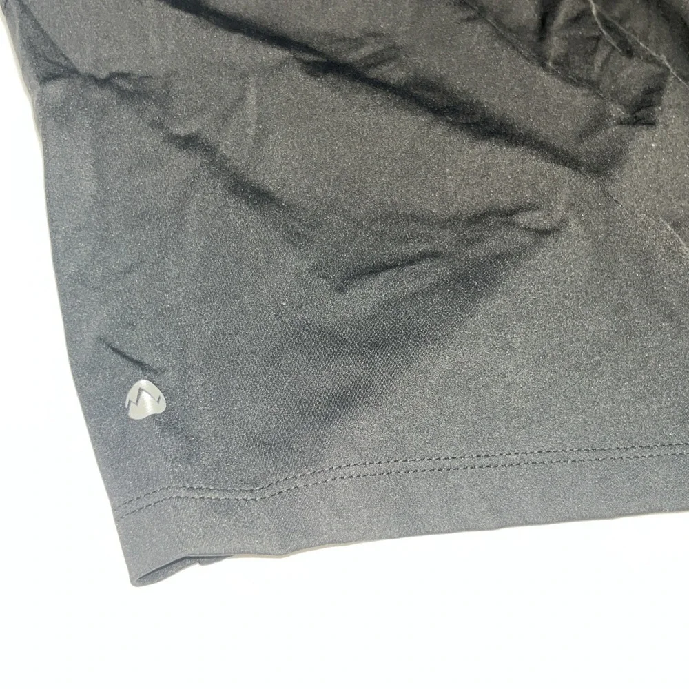 Willit Women's Size Medium Drawstring Shorts Black With Pockets - Picture 4 of 7